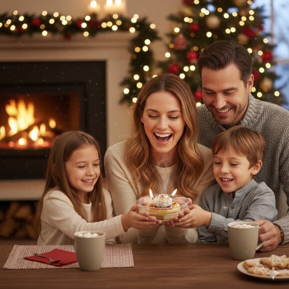 Cafe Delights Birthday Cake Pancakes Scented Soy Wax Candle - Picture 9 of 10